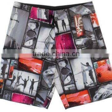 100% Polyester Poplin Men Swim Trunk Swimwear