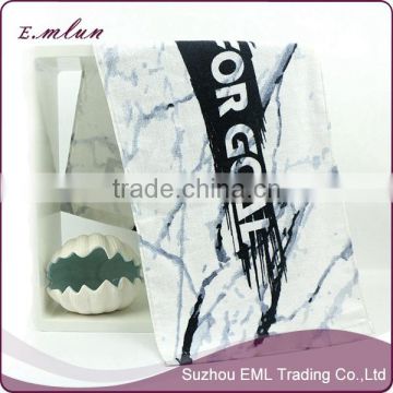 Factory Custom cotton towel printing , customize printed cotton towel