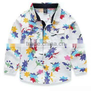 2017 Spring Colorful Printing Garments for Kids High Quality Baby Blouse Wholesale photo-3