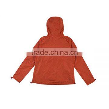 Fashion Women's Windproof Jacket With Stripe Single Jersey Lined photo-3