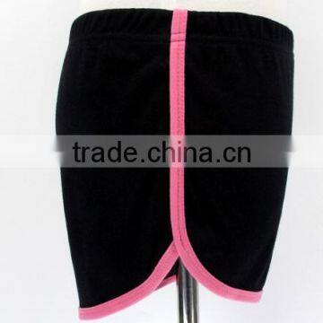 Runwaylover Custom Summer Sexy Bright Color Hot High Waist Gym Sport Women Cotton Shorts photo-4