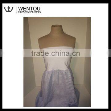 Fashionable Monogrammed Seersucker Cover Up photo-2