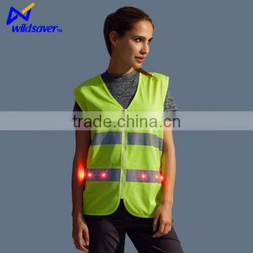 Waterproof Green Traffic Safety Vest Match hi Vis Working Outdoors Safety photo-3