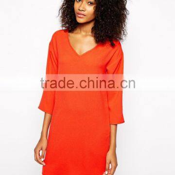 Chinese manufacturing Kimono Sleeve Vneck Dress 2014 wholesales