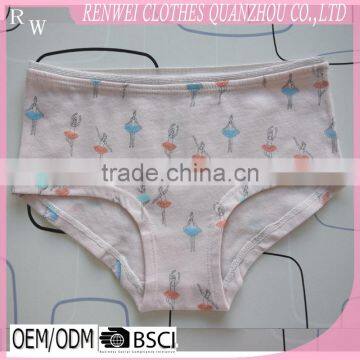 children cotton underwear teen girls briefs