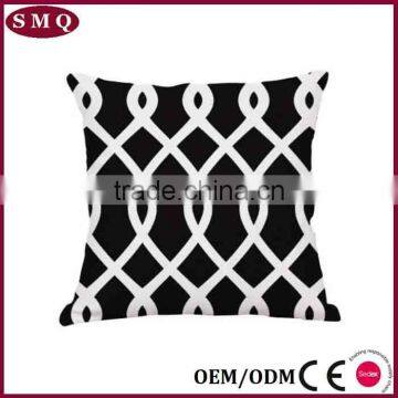 40*40 Geommetric Balck and White Digital Printing for Pillow Case photo-6