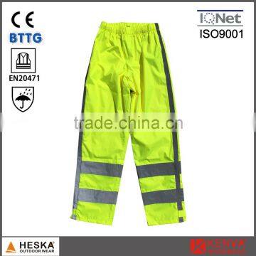 high visibility reflective tape trousers factory adult mens reflective Stripe pants