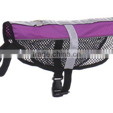 R1951H High Quality Light Weight Breathable Grid Reflective Service Dog Harness Vest photo-3