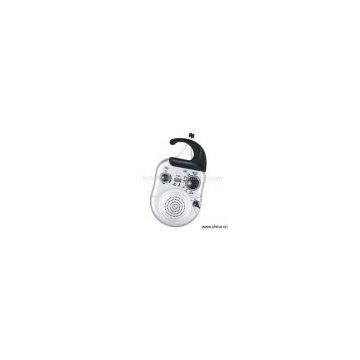 Sell AM / FM Shower Radio with Clock and Hook