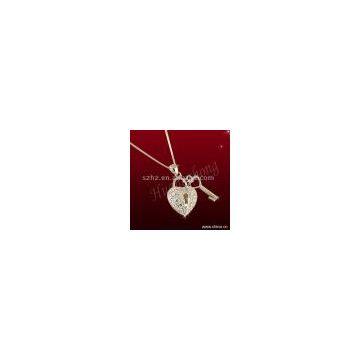 Sell Sterling Silver Pendant With RH Plating