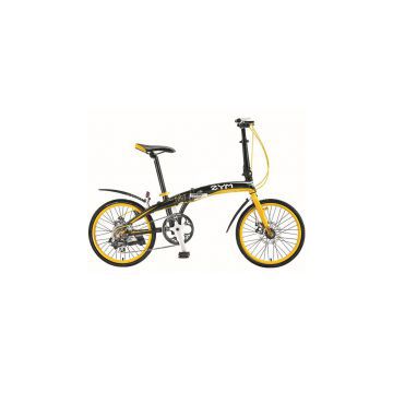 8speeds 20inch alu folding bike of shimano shift lever