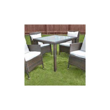 5pc Resin Wicker Dining Set For Outdoor Wicker Furniture Sets