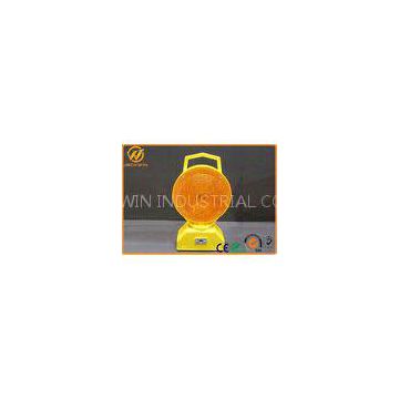 Battery Operated Warning Light , IP54 Waterproof Road Construction Warning Lights