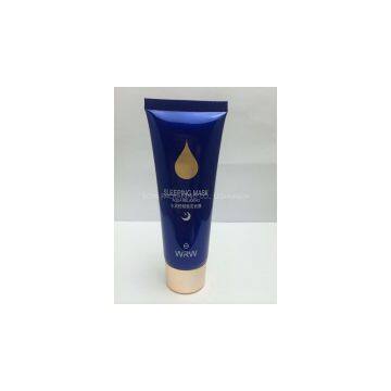 Sleeping mask packaging tube