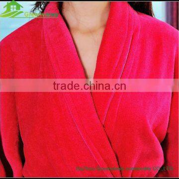 Velvet Cotton Bathrobes Hotel Wholesale Bathrobe Robes With Custom Logo photo-5