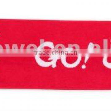 cotton printed sports face towel