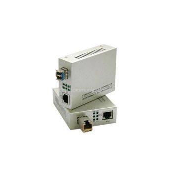 10-100-1000m-SFP-Media Converter