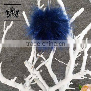 New style fake fur ball fur keychain furry keychain pom pom free pom