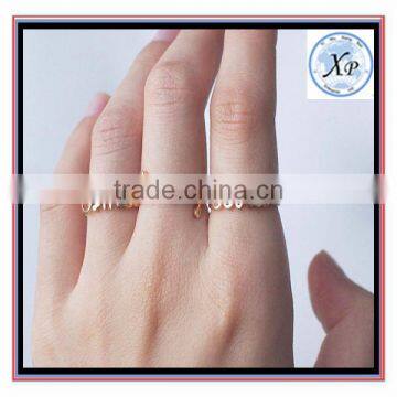 20% OFF Personalized Name Rings Children's Names Custom Name Ring With Birthstone photo-3