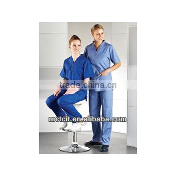 Medical Supply!Disposable PP short sleeve shirt and long pants suit, hospital patient suit