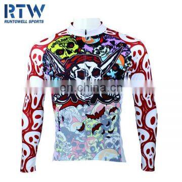 Professional custom dye sublimation cycling jersey