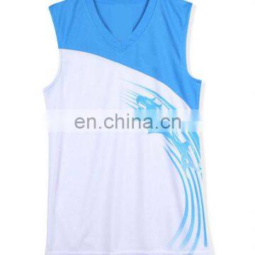 China OEM quick dry basketball jersey