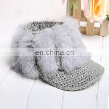 Rex rabbit fur winter crochet hats lady fashion fur empt top hat cap