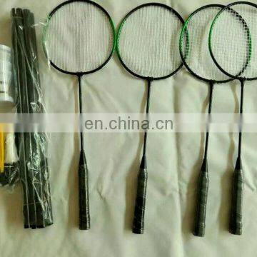 Beach Badminton Racket Set Head Shuttle Cock With 6 Poles And Net photo-4