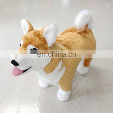 Hot sale realike plush shiba dog stuffed toy realike animal plush toy