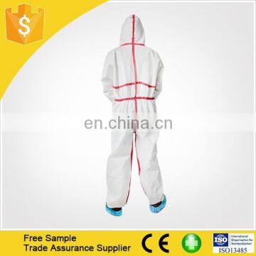 Medical Consumable protective Breathable Coverall Disposable PP/SMS