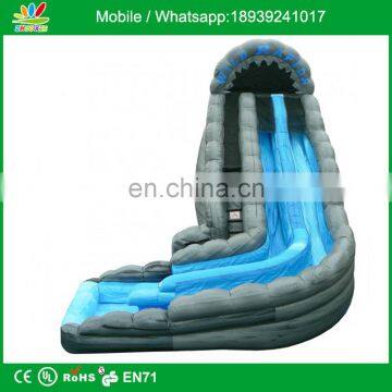 Inflatable Water Slide 22ft Wild rapids slide with Pool