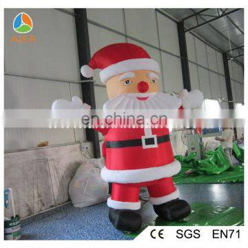 Small inflatable decoration santa claus