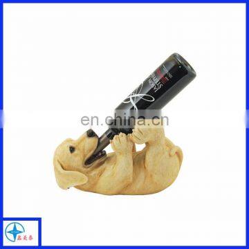 Funny dog figure bottle holders for wine