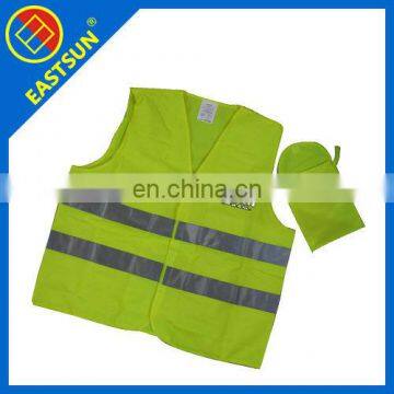 EN20471 standard reflective safety vest child refective vest