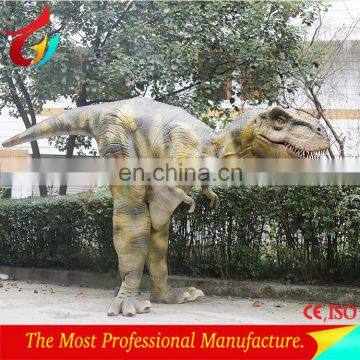 Artificial adult dinosaur costume for enjoyment on sale