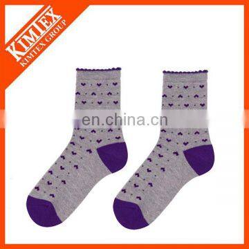 Wholesale jacquard customised socks