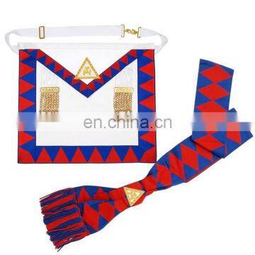 Royal Arch apron with sash, Masonic Regalia, Royal Arch Regalia