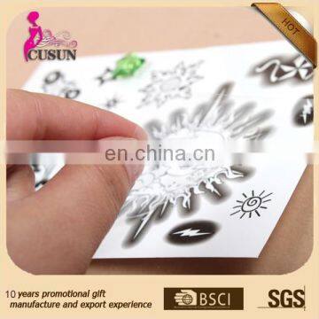Custom Long Lasting Sun Moon Body Temporary Tattoo Sticker for Adults photo-2