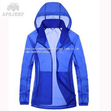 Anti-UV Polyester Woman Sunproof Skin Clothes photo-2