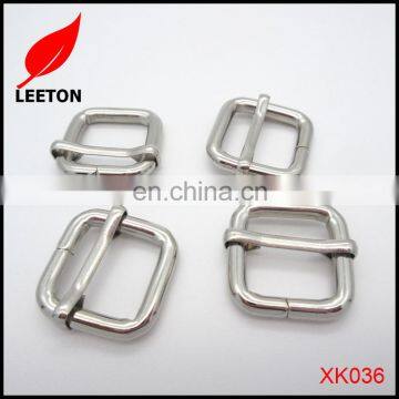 Factory supply 16mm metal wire slider buckle for bag