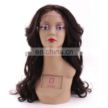 Kinky curly malaysian hair deep wave wig human hair