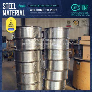 Manufacturer 99 995% Min 2.5 1.6 1.2mm metalizing pure zinc wire for thermal spray