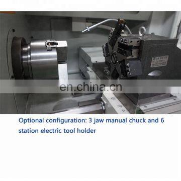 CK6432 Small Lathe Cnc Auto Bar Feeding Machine photo-6