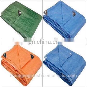 Waterproof high quality polyethylene fabric woven tarp for truck/car/boat cover