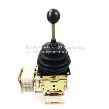 RunnTech Dual-axis Friction (no return to the center or ends) 3 Stepped Detents Joystick