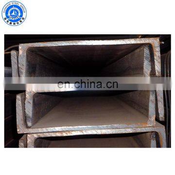 Hot rolled U shaped galvanized steel channel dimensions Channel bar