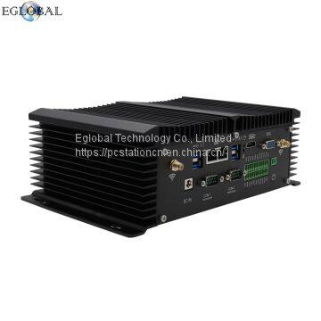Industrial Fanless Mini PC i5 8250U 4 Cores 2 * DDR4 2 * COM Wind10 Linux Mini Desktop Computer VGA HDMI Wi-Fi photo-4
