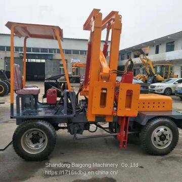 The Guardrail Pull-and-drill Integrated Hot Sale Pile Driver photo-2