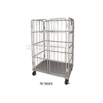 Logistic Storage Roll Cages Trolleys for Warehouse and Supermarket Transportation photo-2