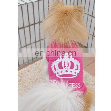 Pet Clothes Dog Summer Waistcoat Dacron Breathable Thin Shirt Teddy Pet Clothing